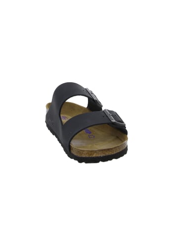 Birkenstock Pantolette Arizona in Schwarz