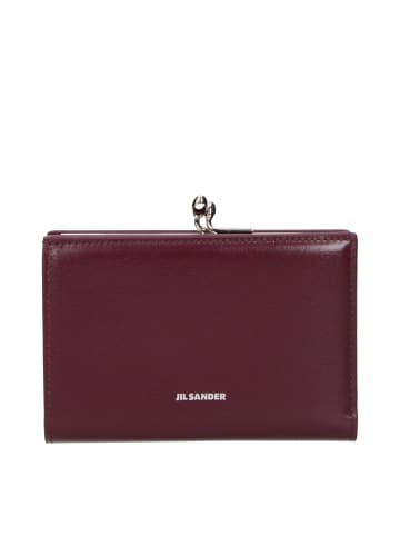 Jil Sander Rot Leder Geldbörse