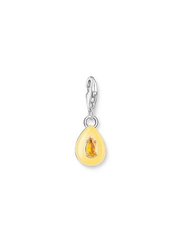 Thomas Sabo Charm-Anhänger in silberfarben, orange