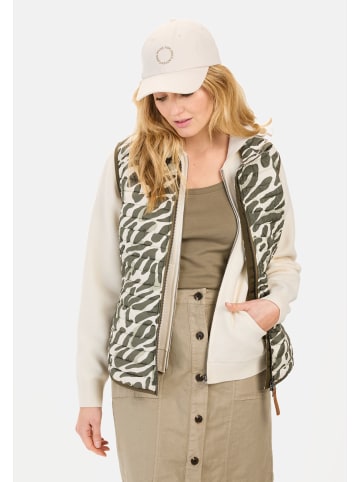 Camel Active Weste mit Animal Print in Animal Print