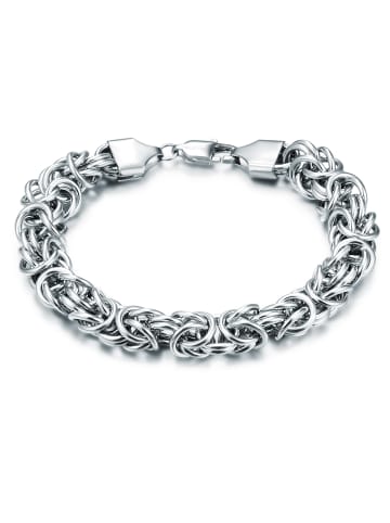 True Rebels Armband Edelstahl in silber