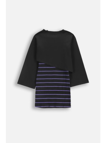 Coccodrillo 2-in-1 Kleid in schwarz