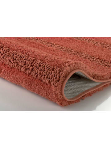 Kleine Wolke Badteppich Monrovia in terracotta