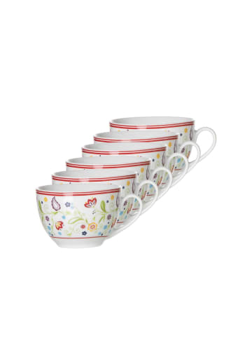 Ritzenhoff & Breker 6er Set Kaffeetassen Shanti 180 ml in bunt