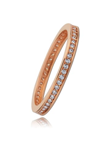 BALIA Ring Gold 333 Rosegold - 8 Karat Gitzer rose Größe 54 (17,2)