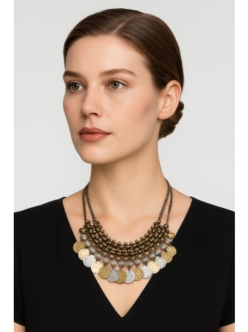 collezione alessandro Kurze Kette " Münzmagie " in golden