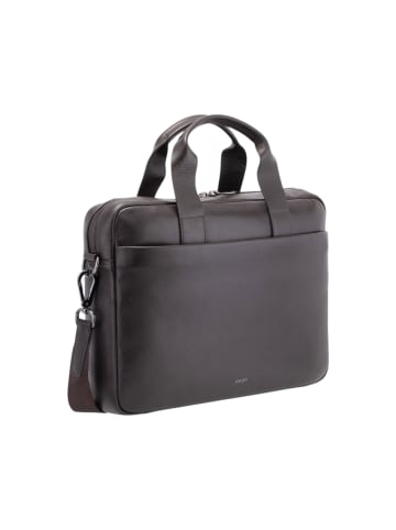 JOOP! Aktentasche 'Orvieto Pandion in Dunkelbraun 39,00 x 28,00 x 7,00 cm'