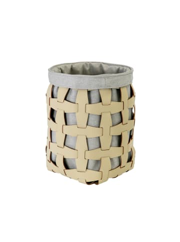 Angel Cerdá Dekorativer Korb 3302 in Sand / Hellgrau – Ø37 x (H)46 cm