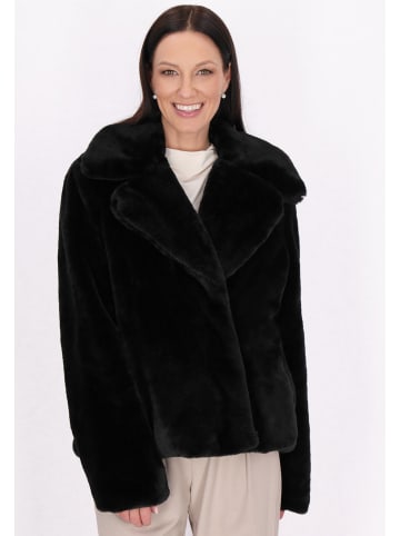 Usha Damen Mantel in Schwarz