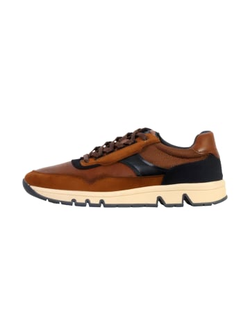 ELONG Niedrige Sneaker mit Schnürung Braun