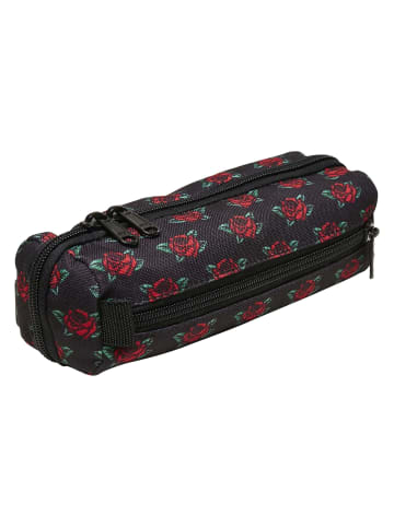 Mister Tee Mister Tee Accessories Roses Pencil Case in black/red