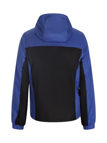 myMo Women Jacket in Schwarz Königsblau