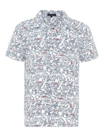 Felix Hardy Hemd in Weiss-Navy