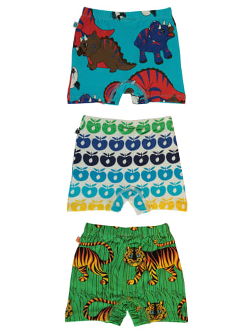 Småfolk 3 Pack Underpants Theo in Blue Atoll