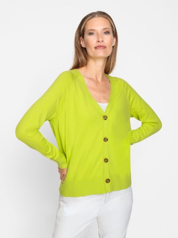 Heine Strickjacke in limone