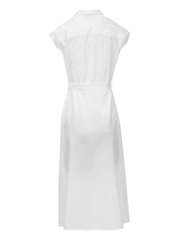 Salsa Jeans Midikleid Sleeveless Shirt Dress in White