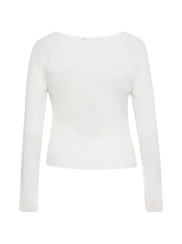 NAEMI Damen Bluse in Wollweiss