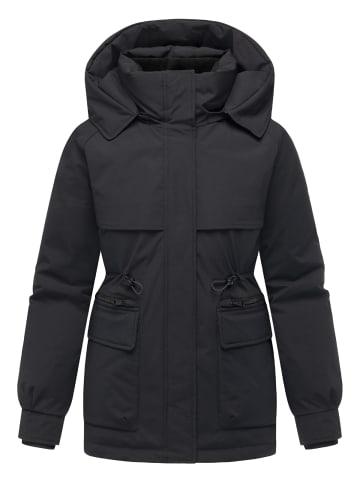 Marikoo Kurzmantel Shigaraa XVI in Black