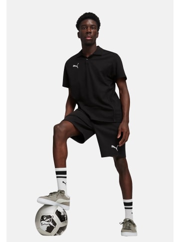 Puma Shorts 'teamFINAL' in schwarz