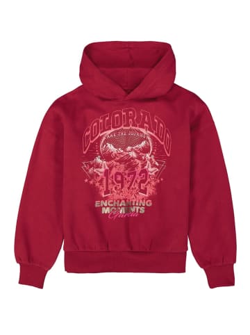 Garcia Kapuzensweatshirt COLORADO 1972 in rumba red