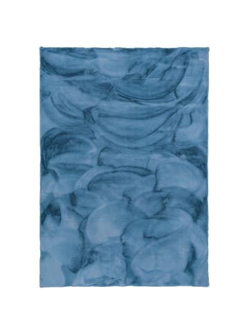 Pergamon Fellteppich Plush in blau