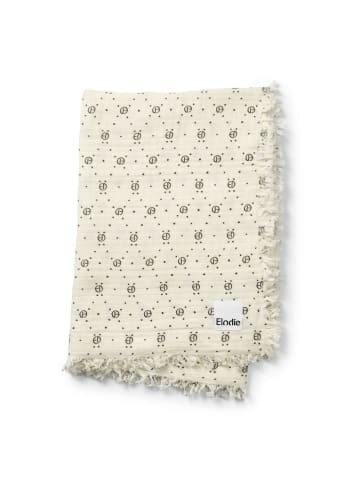 Elodie Details Soft Cotton  Decke - Monogram in Bunt 100 x 75cm