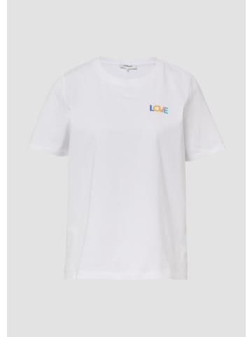 s.Oliver T-Shirt in 01D1_weiß