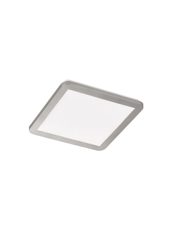 FISCHER & HONSEL LED-Deckenleuchte Gotland in Nickelfarben / weiß -  (L)30 x (B)30 x (H)3 cm