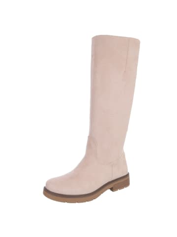 Ital-Design Stiefel in Beige