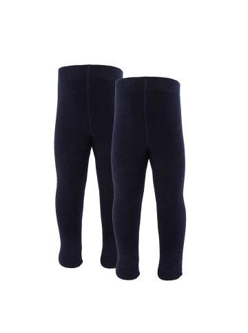 ewers 2er-Set Strumpfhose 2er Pack 98% Baumwolle in blau