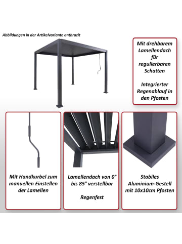 MCW Pergola P65, Weiß