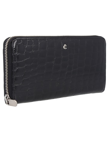 Esquire Nizza Geldbörse RFID Schutz Leder 18.5 cm schwarz