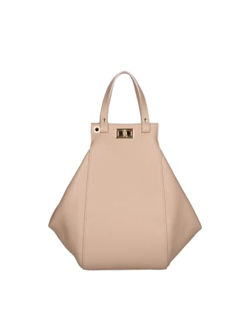 Viola Castellani Handtasche in TAUPE