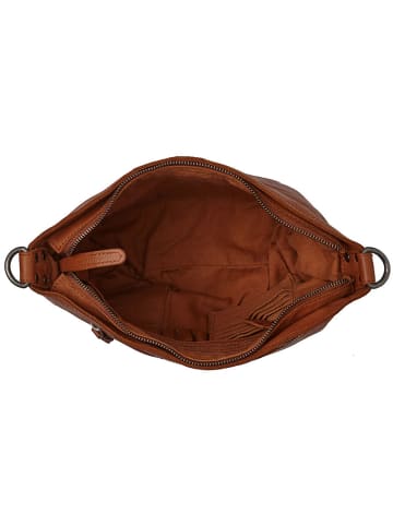 The Chesterfield Brand Lucy Schultertasche Leder 22 cm in cognac