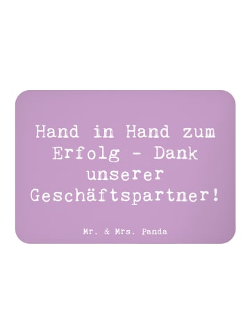 Mr. & Mrs. Panda Kühlschrankmagnet Spruch Erfolg Geschäftspartne... in Lavendeltraum