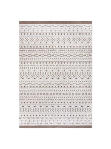 NORTHRUGS In- & Outdoor Wendeteppich Kuba Beige Creme