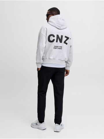 Jack & Jones Kapuzenpullover in White Melange