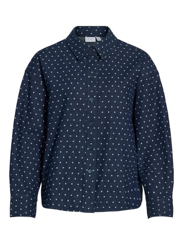 Vila Jeanshemd in Dark Blue Denim