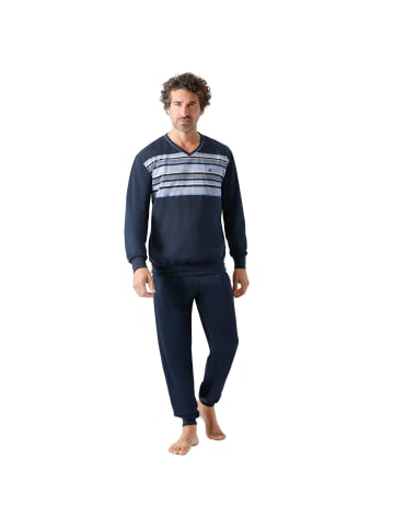 hajo Pyjama in Dunkelblau