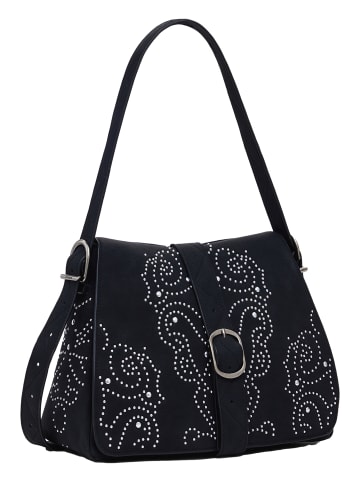 Desigual Umhängetasche 'Poker Face Posadas Mini 2.0' in schwarz