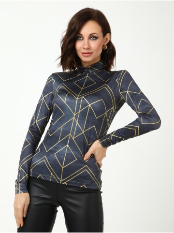 Awesome Apparel pullover in Blau