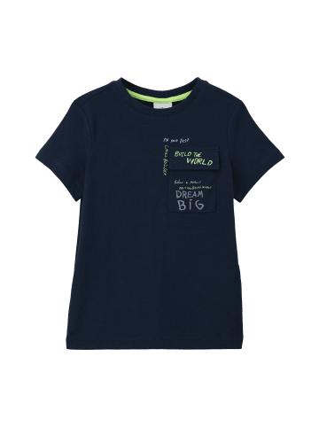 s.Oliver T-Shirt kurzarm in Blau