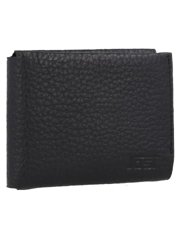 Jost Stockholm Geldbörse Leder 10 cm schwarz