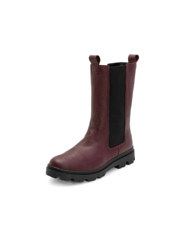 VITAFORM Hirschleder Stiefel in aubergine