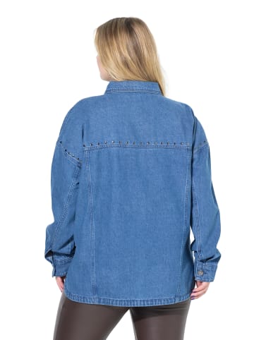 Studio Untold Hemdbluse in blue denim