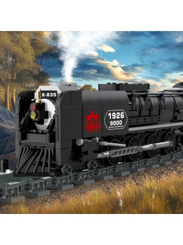 Reobrix 66801 Dampflokomotive Klemmbaustein Zugmodell 1546 Teile