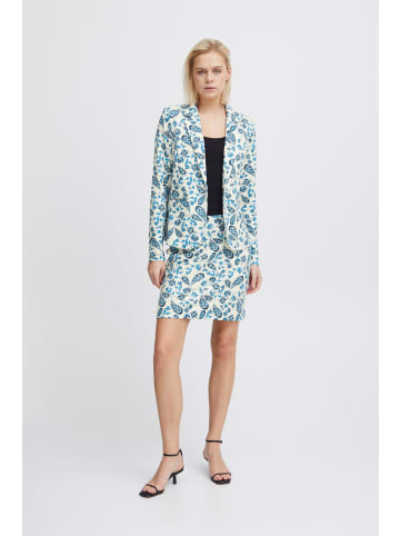 ICHI IHKATE PRINT SK11 Regular fit in Baleine Blue Aop