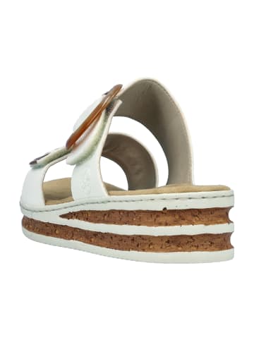 rieker Keilpantoletten in Weiß