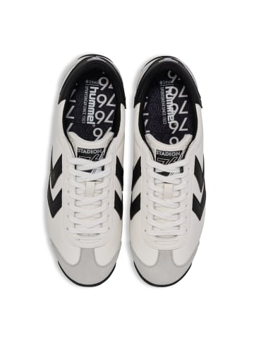 Hummel Schnürsenkel Sneaker Stadion Erwachsene in WHITE/BLACK