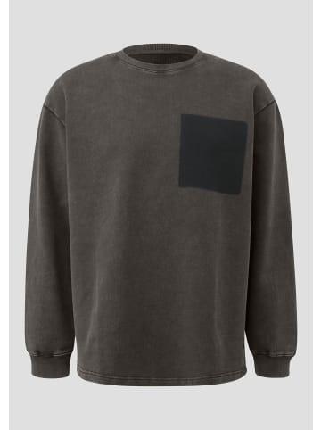 QS Sweatshirt in 9999_schwarz